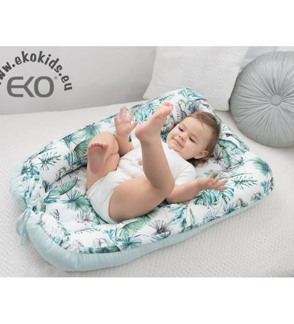 Muslin baby cocoon MINT