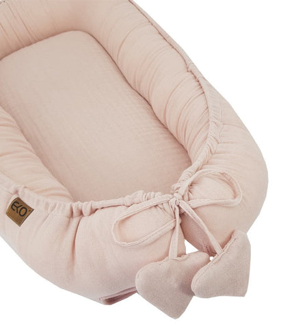 Muslin baby cocoon ROSE PINK