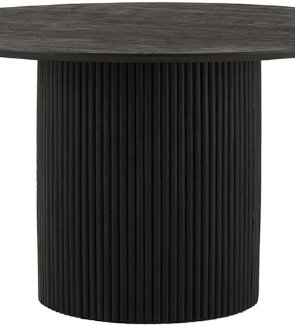Eetkamertafel Ø140, Acacia Zwart