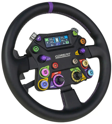 Conspit 310 Apex Wheel – ARGB, 2.99" Display, Dual Paddles (310 mm)