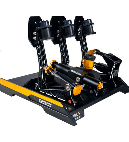 CONSPIT CPP EVO 3 V2 Hydraulic Pedal Set (3-Pedal) – Black