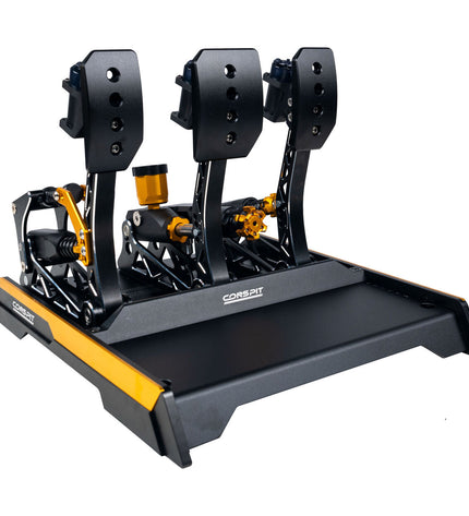 CONSPIT CPP EVO 3 V2 Hydraulic Pedal Set (3-Pedal) – Black