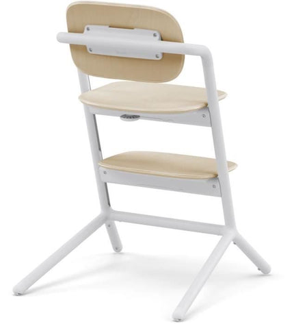 CYBEX - Lemo 2 3-in-1-pakket met verstelbare kinderstoel, babyset en dienblad - Zandwit