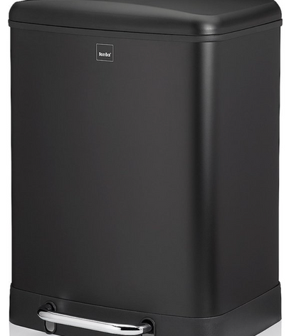 Davino Trash Can Separate Waste with Pedal 2x 12 liters