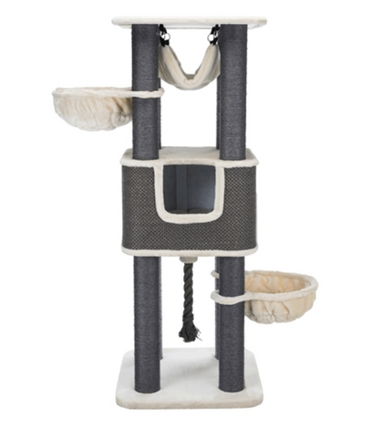 TRIXIE Scratching Post Humberto XXL Cream / Grey 68 x 68 x 174 cm