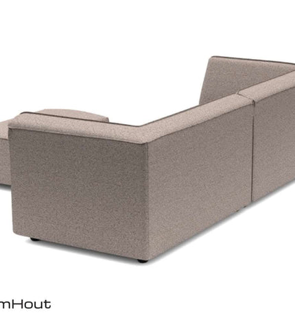 Chill loungebank Bubalou 3-zits + hocker small