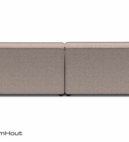 Chill loungebank Bubalou 3-zits + hocker small