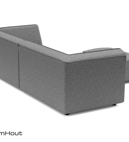 Chill loungebank Bubalou 3-zits + hocker small