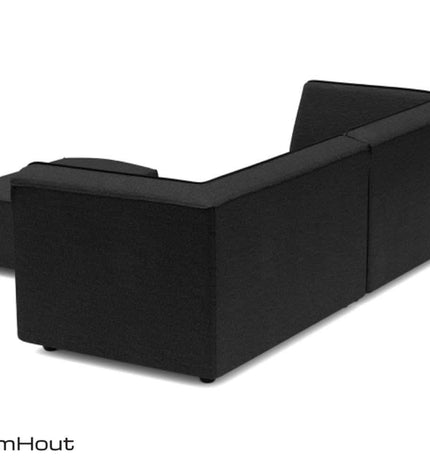 Chill loungebank Bubalou 3-zits + hocker small