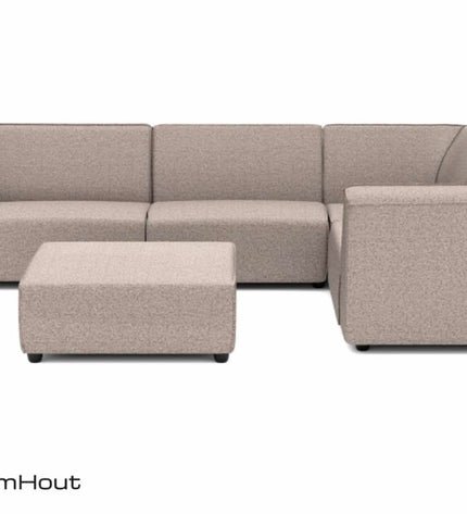 Chill loungeset Bubalou 6-zits hoek + hocker