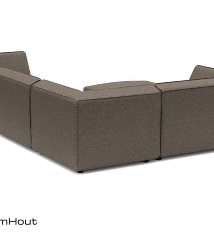 Chill loungeset Bubalou 6-zits hoek + hocker