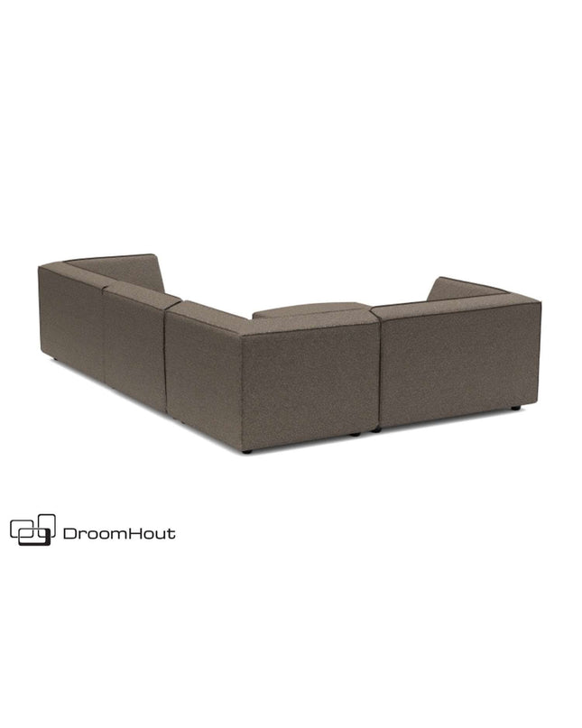 Chill loungeset Bubalou 6-zits hoek + hocker