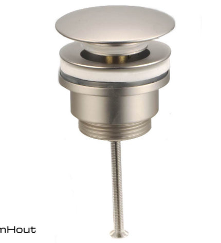 Clickwaste universeel gun metal