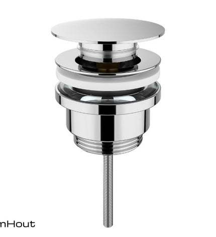 Clickwaste universeel chroom