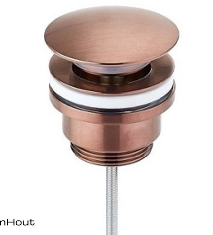 Clickwaste universeel brons