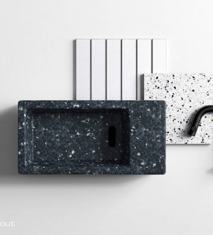 Toiletmeubel Clou - gerecycled plastic