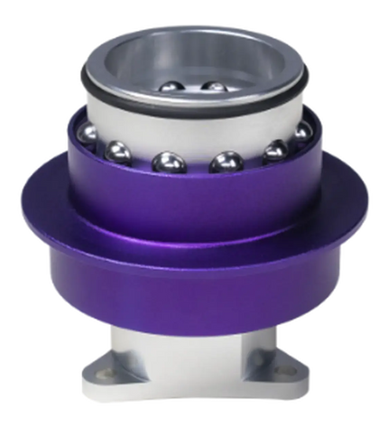 Conspit CDR Quick Release Adapter – 50 mm PCD (Purple / Silver)