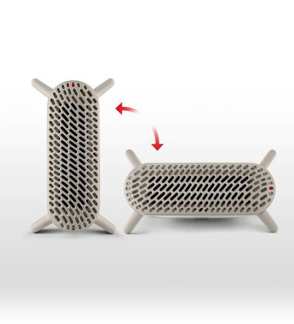 Fan heater - DELONGHI - Metal - Max. 2000 W - Vertical and horizontal positions - Quiet (43 dB)