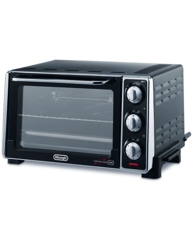 Mini-oven - hetelucht - De'Longhi - EO20792 - zwart - 20 l - 49 x 35 x 25,5 cm - 1300 W
