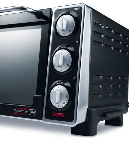 Mini-oven - hetelucht - De'Longhi - EO20792 - zwart - 20 l - 49 x 35 x 25,5 cm - 1300 W