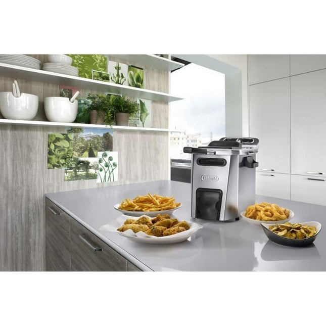 DELONGHI F44532CZ semi-professionele elektrische friteuse PremiumFry - RVS