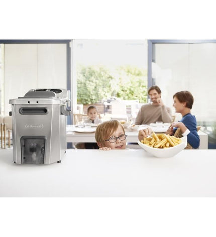 DELONGHI F44532CZ semi-professionele elektrische friteuse PremiumFry - RVS