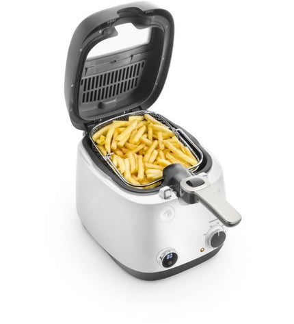 Frituurpan - De'Longhi - FS6067 - 2,4 L - 1700 W - 41,5 x 29 x 26 cm - grijs/zwart