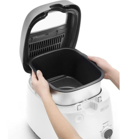 Frituurpan - De'Longhi - FS6067 - 2,4 L - 1700 W - 41,5 x 29 x 26 cm - grijs/zwart