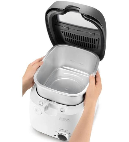 Frituurpan - DELONGHI - FS6035 - 2,4 L - 1700 W - 41,5 x 29 x 26 cm - Grijs