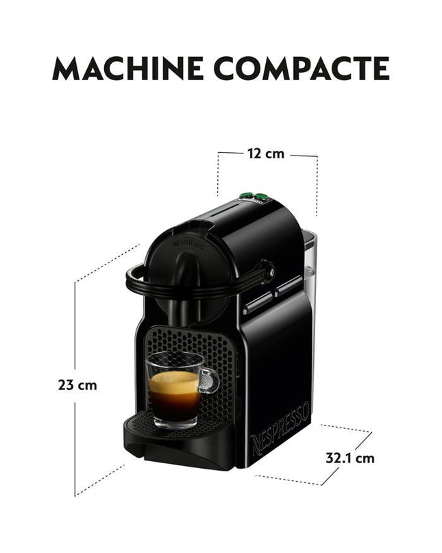 Koffiezetapparaat - De'Longhi Nespresso Inissia EN 80B - Zwart