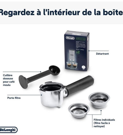 De'Longhi EC 685.BK klassieke espressomachine in Dedica-stijl - zwart