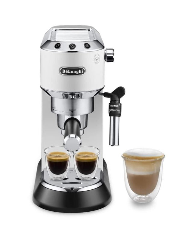 De'Longhi EC 685.W klassieke espressomachine in Dedica-stijl - wit