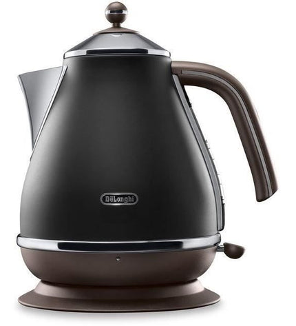 Kettle - DELONGHI - KBOV2001.BK - 2000 W - 1.7 L - Matte black / Chocolate