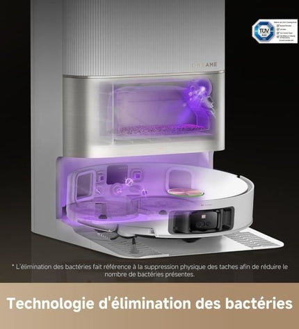 Robotstofzuiger - DREAME - X50 Ultra - 220 min batterijduur - 20.000 Pa - Zelfreinigend