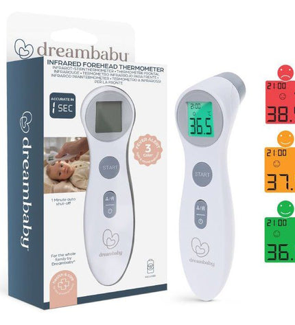 Digital forehead thermometer - DREAMBABY - Contactless infrared - Fever temperature measurement - for babies and adults