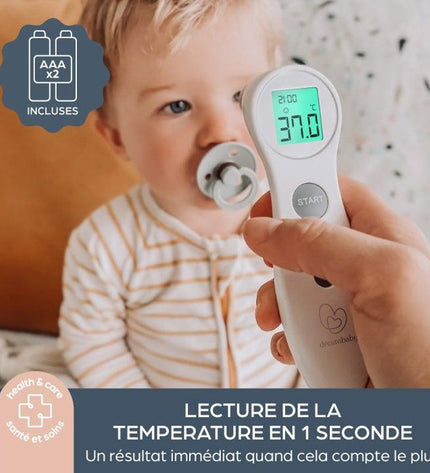 Digital forehead thermometer - DREAMBABY - Contactless infrared - Fever temperature measurement - for babies and adults