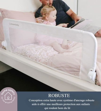 Dreambaby Maggie Bed Barrier - Fits built-in and flat beds measuring 110 cm wide and 50 cm high