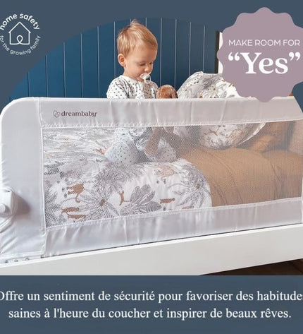 Dreambaby Maggie Bed Barrier - Fits built-in and flat beds measuring 110 cm wide and 50 cm high
