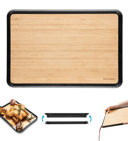 Fledge Bamboo Large Cutting Board