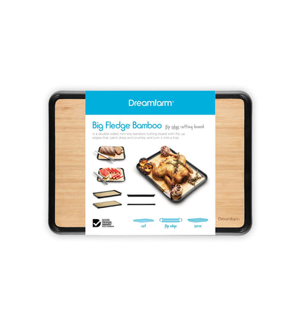 Fledge Bamboo Large Cutting Board