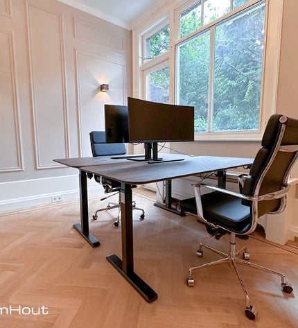 Zit-sta bureau Flow | elektrisch verstelbaar