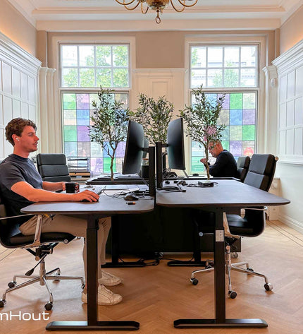 Zit-sta bureau Flow | elektrisch verstelbaar