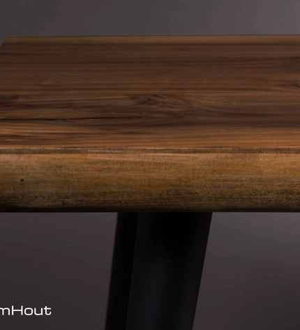 Eettafel noten Dutchbone Alagon (ook met eetkamerbank)