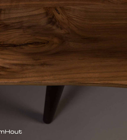 Eettafel noten Dutchbone Alagon (ook met eetkamerbank)