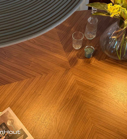 Ovale eettafel DroomHout Fort Oval - 240 cm x 120 cm - showroommodel