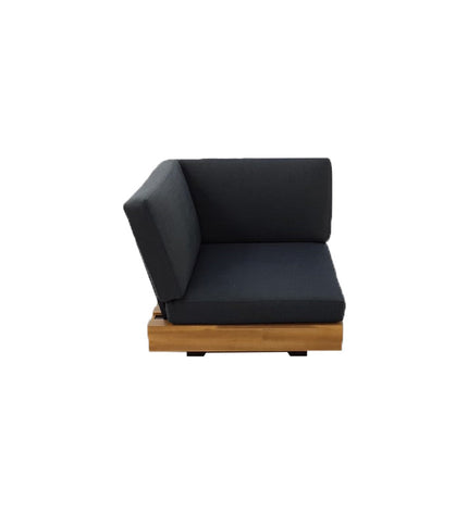 Los Angeles Lounge Corner Piece 984 - Steel Black