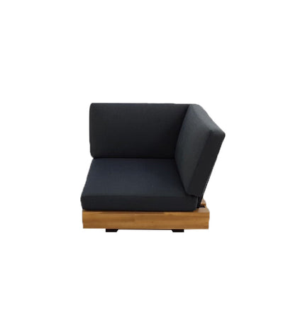 Los Angeles Lounge Corner Piece 984 - Steel Black