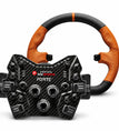 Forte GT Button Box + GT Closed D Orange Leather Rim