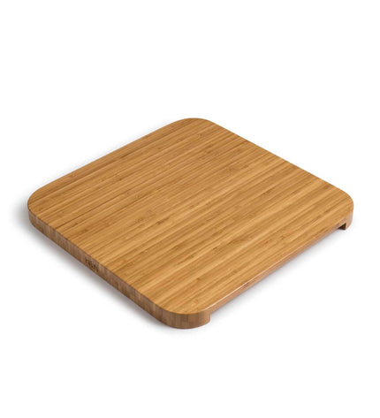 Cube Fire Basket Shelf Bamboo