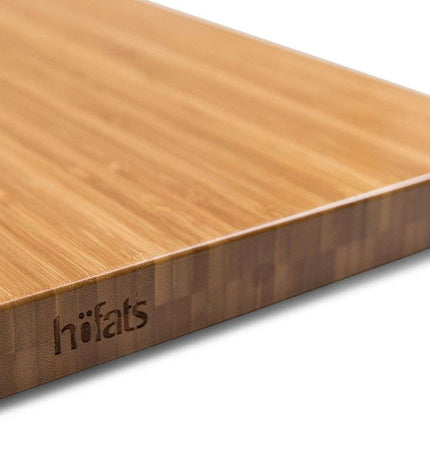 Cube Fire Basket Shelf Bamboo